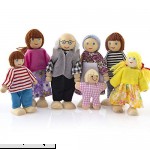 Ketteb Toys for Kids Wooden Furniture Dolls House Family Miniature 7 People Doll Toy for Kid Child  B07NGFKWZD